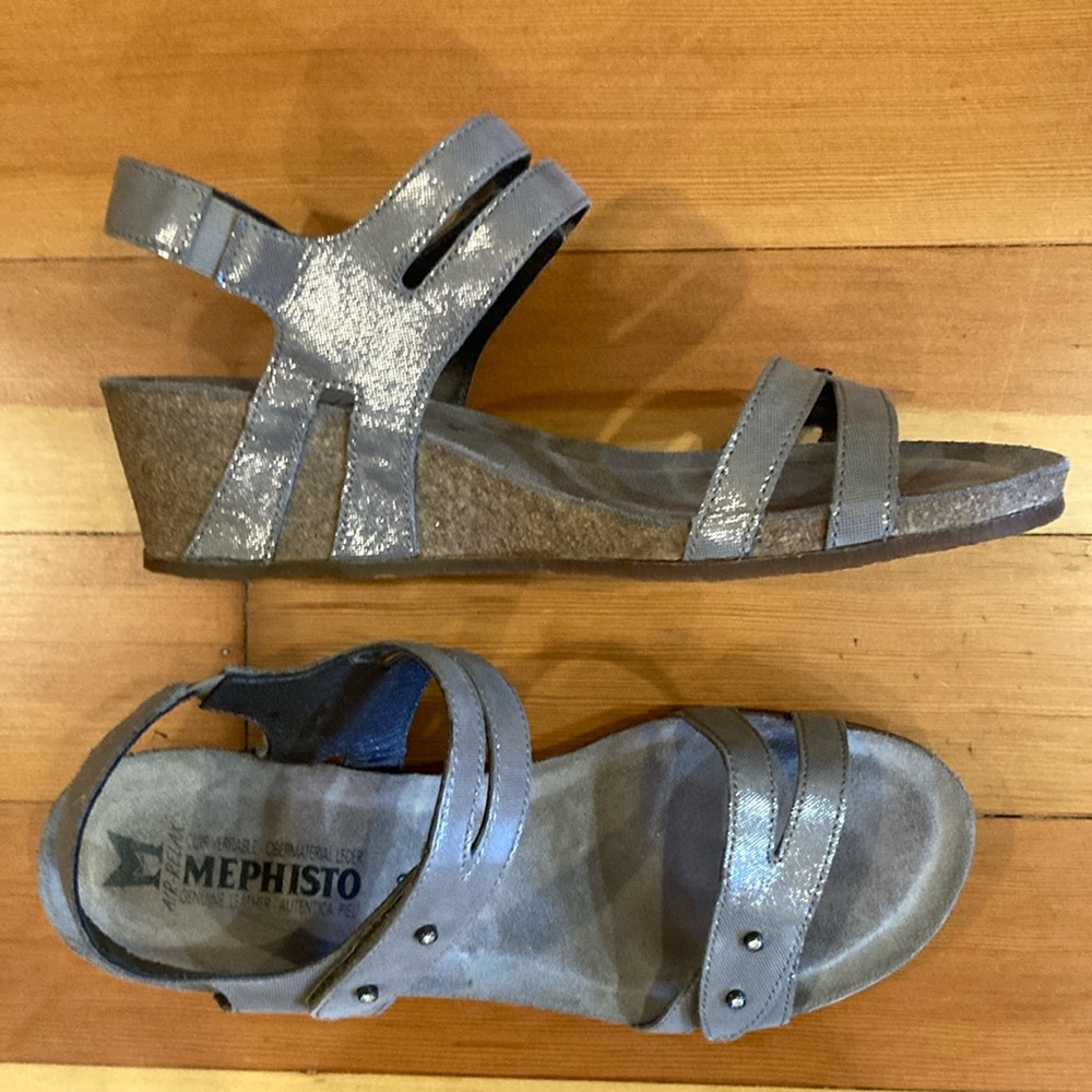 Mephisto Minoa cork wedges